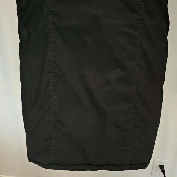 Aritzia TNA Black Faux-Fur trim Hooded Mid-Length Parka size S - Picture 16 of 16